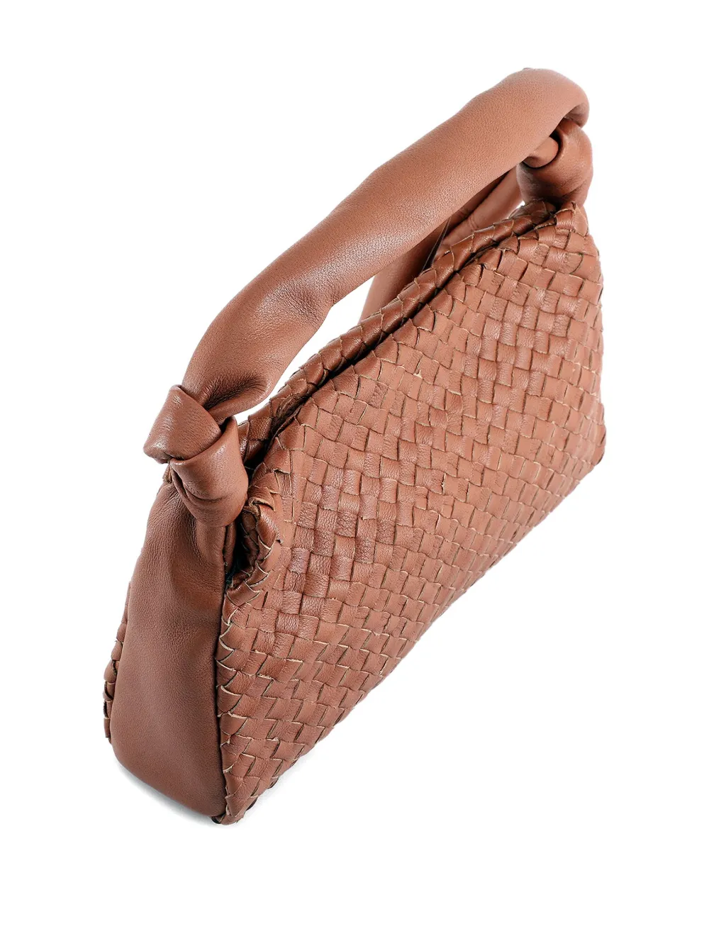 Officine Creative Bolina Woven Shoulder Bag In Brown