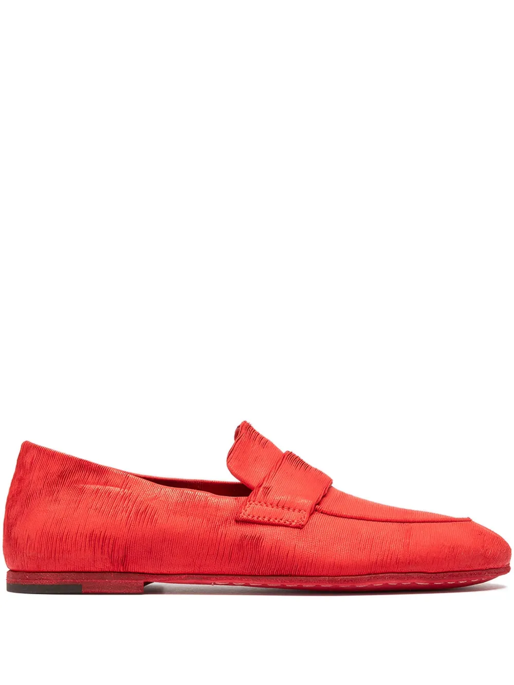 Officine Creative Leren loafers Rood
