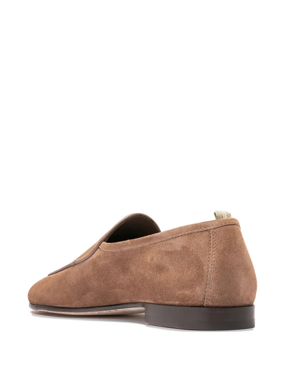 Officine Creative Suede Loafers In Neutral