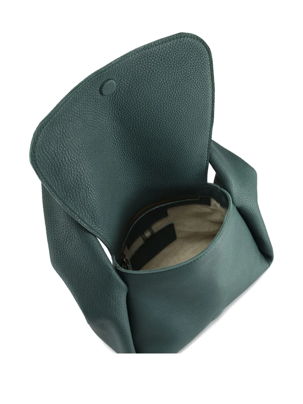 Officine Creative Bolina Leather Shoulder Bag In Green