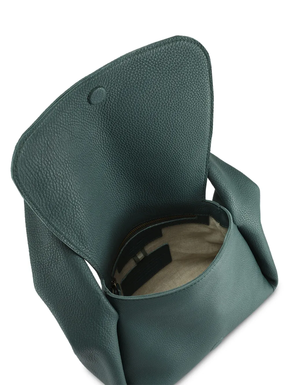 Officine Creative Bolina leather shoulder bag - Groen
