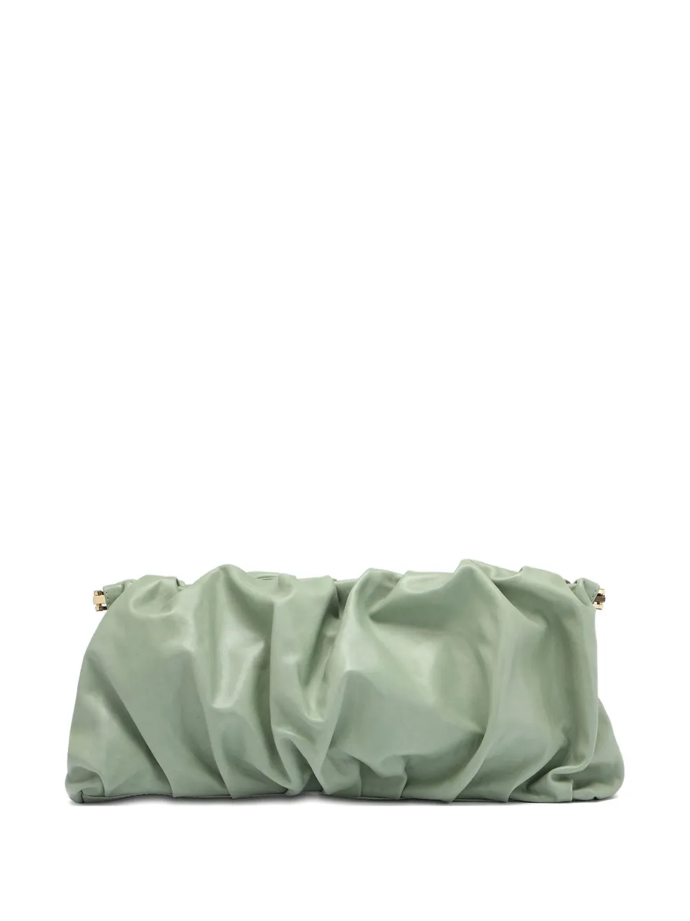 Officine Creative Bolina pleated leather shoulder bag - グリーン Officine Creative Bolina pleated leather shoulder bag - グリーン