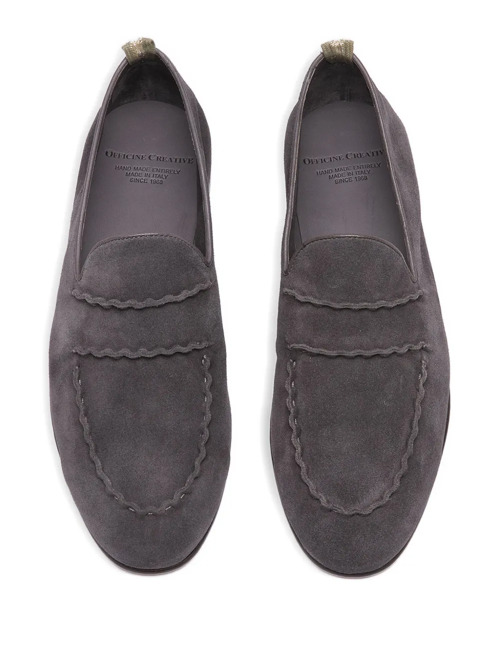 Officine Creative leather loafers Grijs