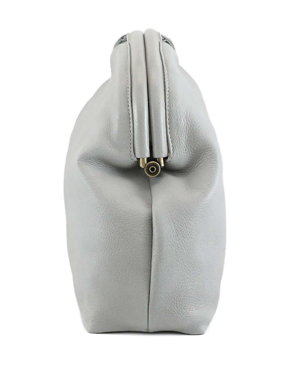 Officine Creative Helen/05 Leather Tote Bag In Gray