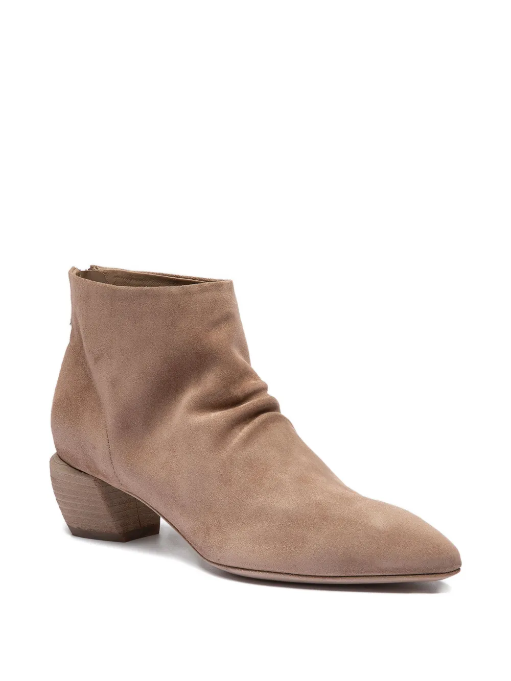 Officine Creative Sally suede leather zip boots | Ankle Boots | Image 2