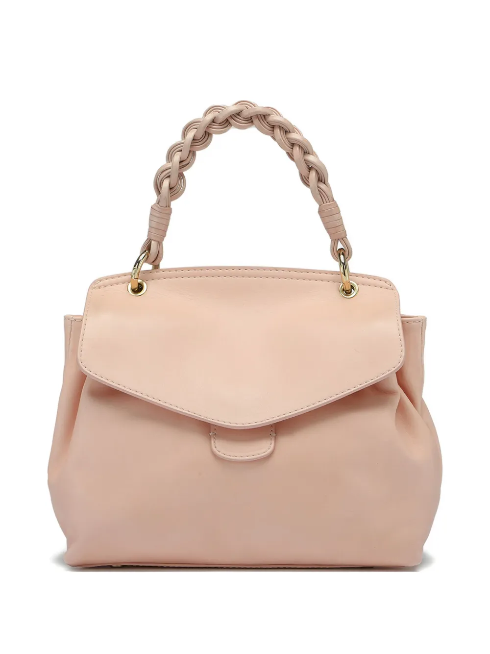 Officine Creative ウーブンハンドル ショルダーバッグ - ピンク Officine Creative ウーブンハンドル ショルダーバッグ - ピンク