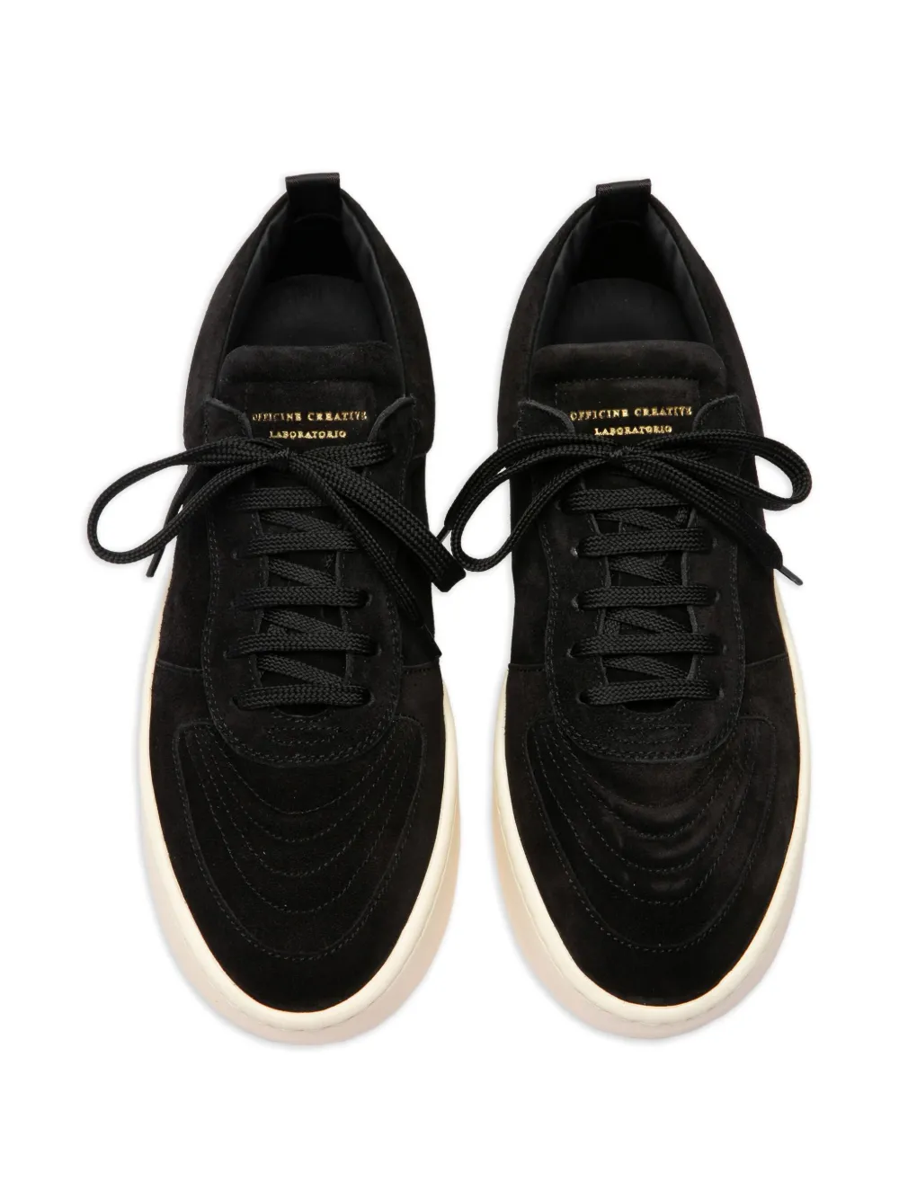 Officine Creative Leren sneakers Zwart