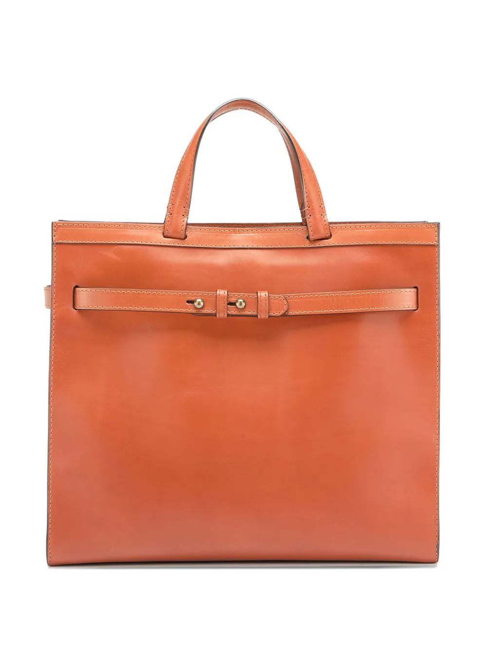 Officine Creative ベルトバックル ショルダーバッグ - オレンジ Officine Creative ベルトバックル ショルダーバッグ - オレンジ