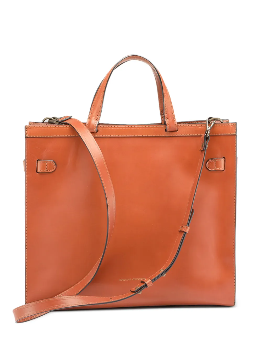Officine Creative leather belt-buckle shoulder bag | Image 2
