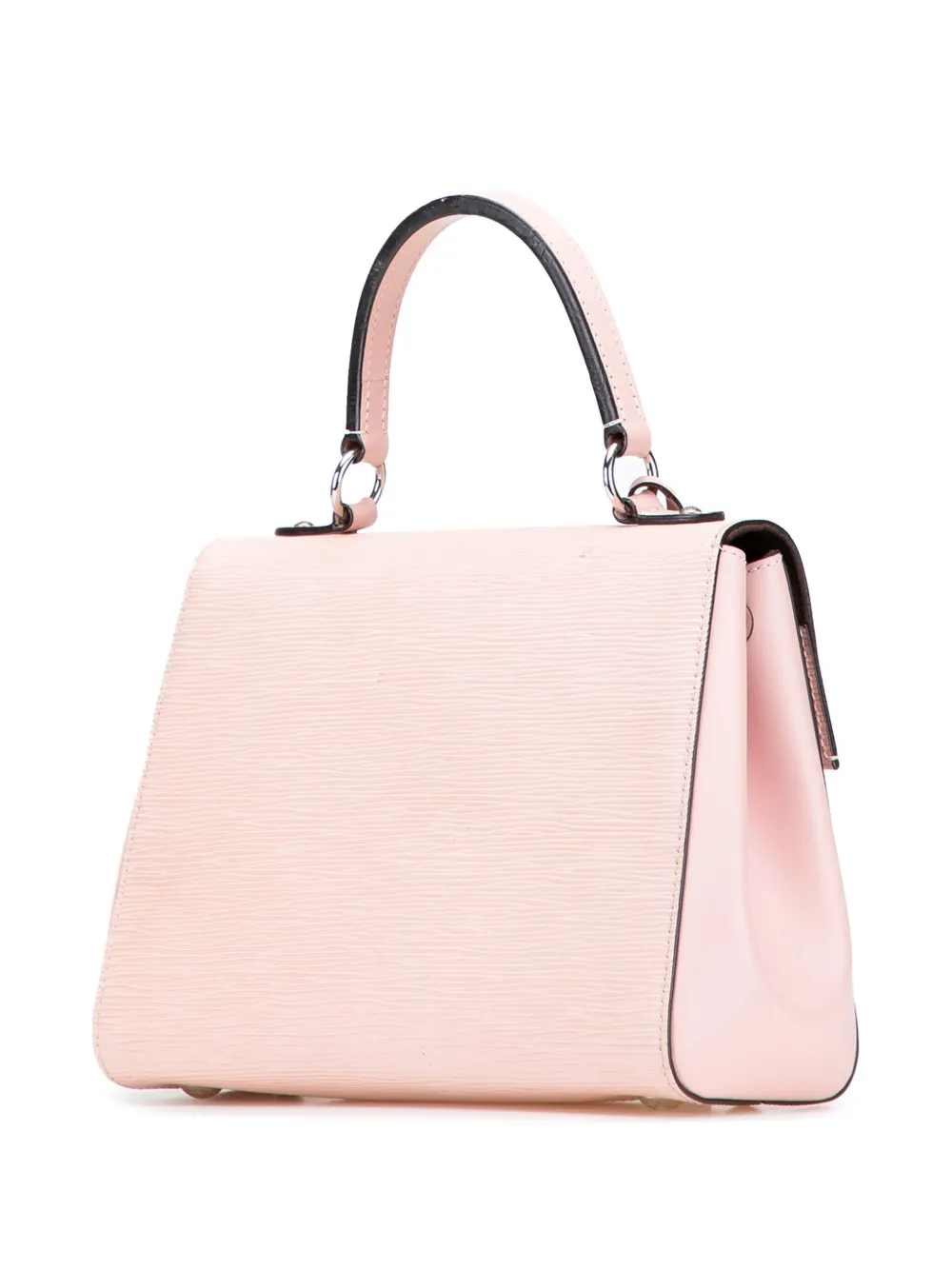 Pre-owned Louis Vuitton 2019 Epi Cluny Bb Satchel In Pink