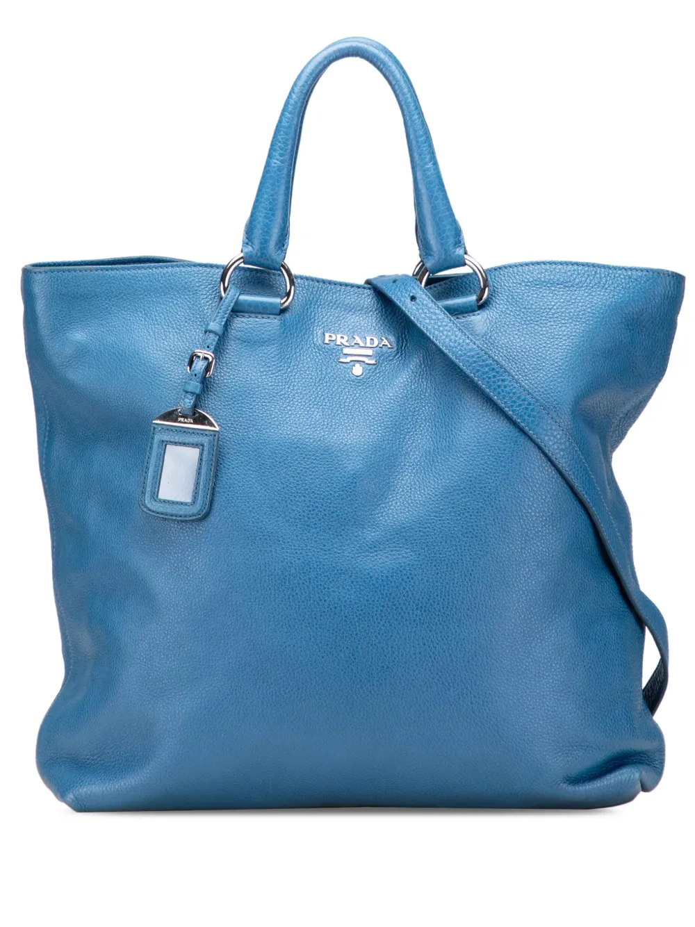 Prada Pre-Owned 2010-2025 Vitello Daino Open Convertible Tote satchel Prada Pre-Owned 2010-2025 Vitello Daino Open Convertible Tote satchel