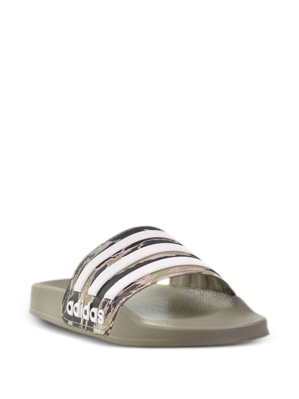 adidas Kids Adilette Shower "Green" slippers Groen