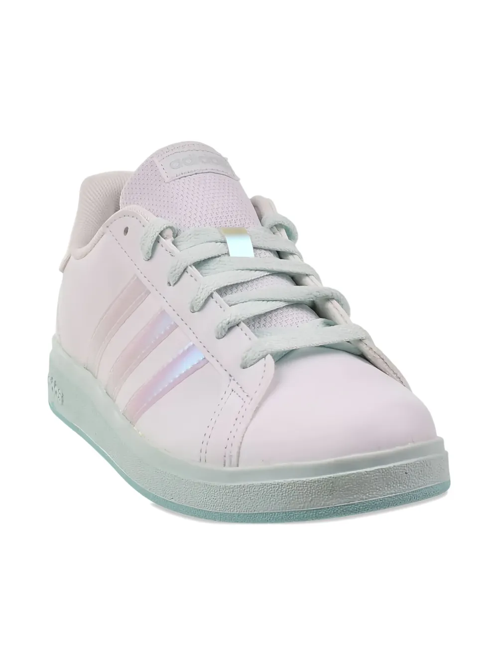 adidas Kids Grand Court 2.0 "Cloud White/Flash Aqua/Halo Mint" adidas Kids Grand Court 2.0 "Cloud White/Flash Aqua/Halo Mint"