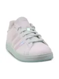 adidas Kids Grand Court 2.0 ""Cloud White/Flash Aqua/Halo Mint"" sneakers""