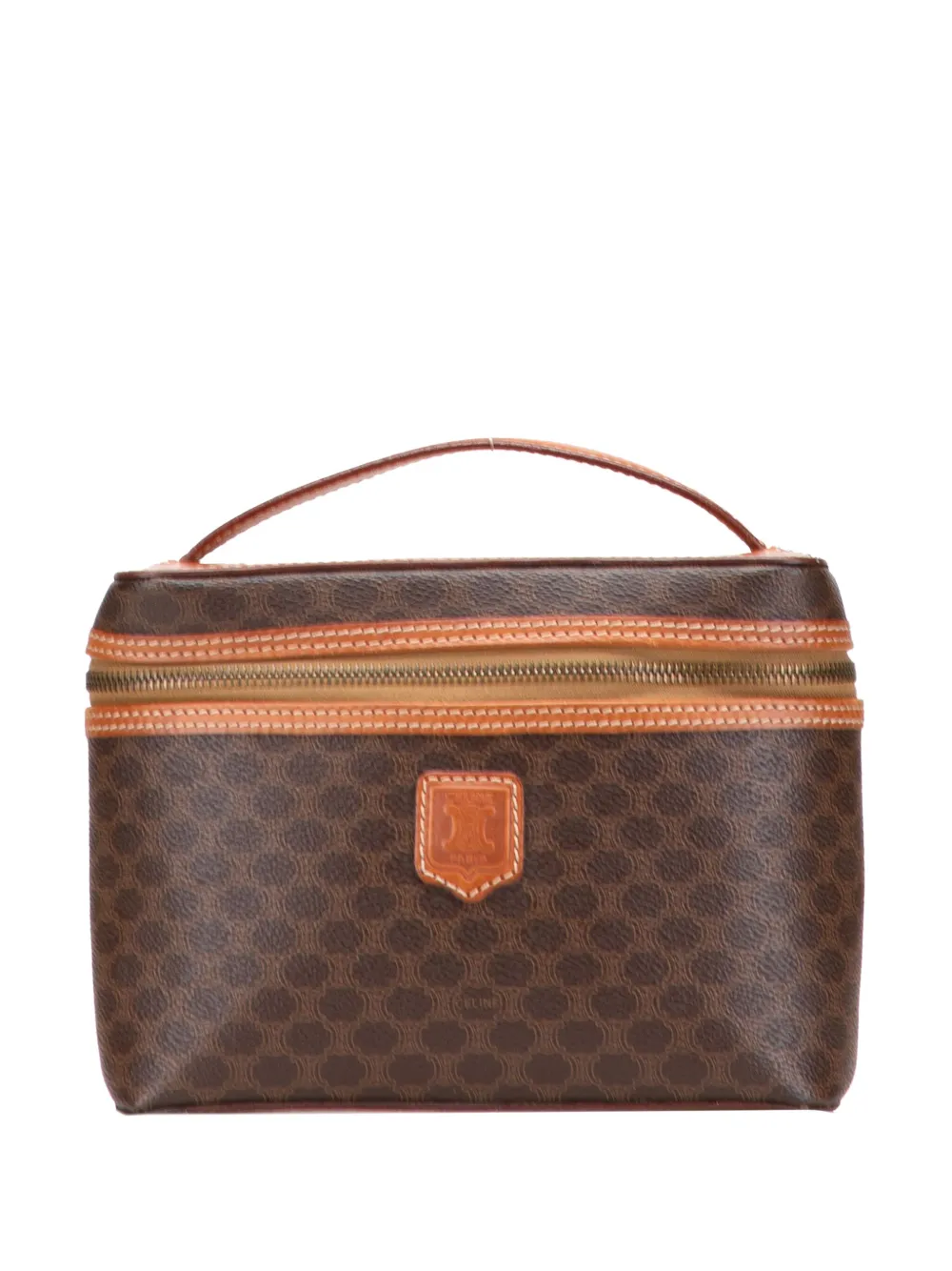 Céline Pre-Owned cosmetiquera Macadam Coated Canvas 1993 | marrón | Image 1