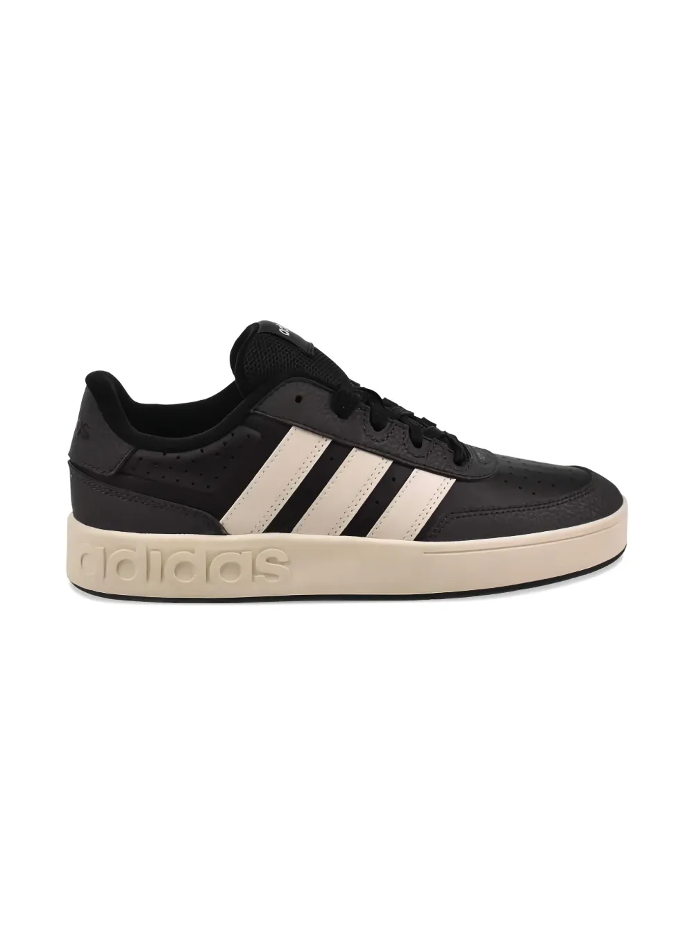 Adidas Kids Breakbase Core Black/Off White/Carbon sneakers - Zwart