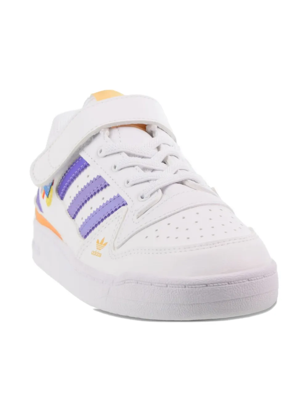 Adidas Kids Forum Low "Fruits & Rainbow Patches" sneakers White