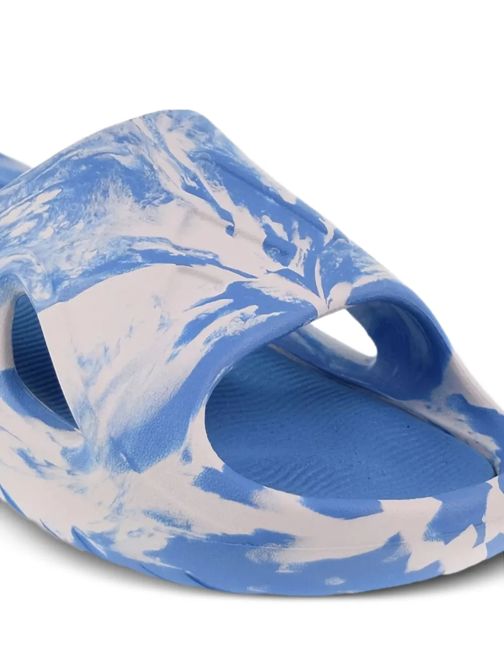 adidas Adicane "Cloud White Pulse Blue" slides