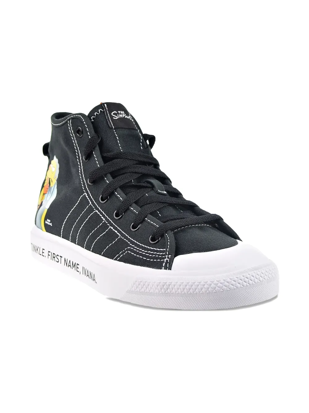 Adidas Kids x The Simpsons Nizza high-top sneakers Black