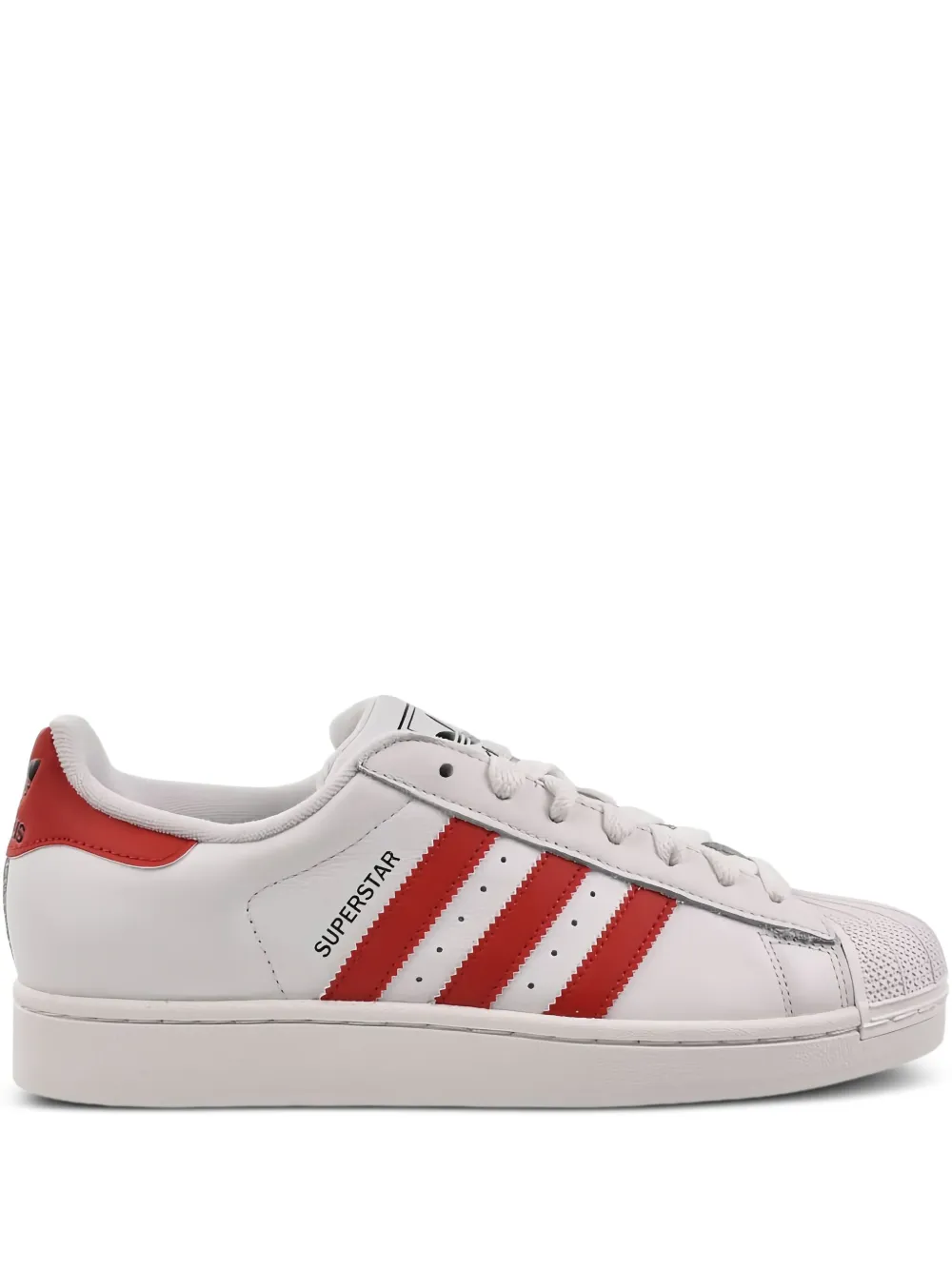 adidas Superstar II "Cloud White Better Scarlet" sneakers Wit
