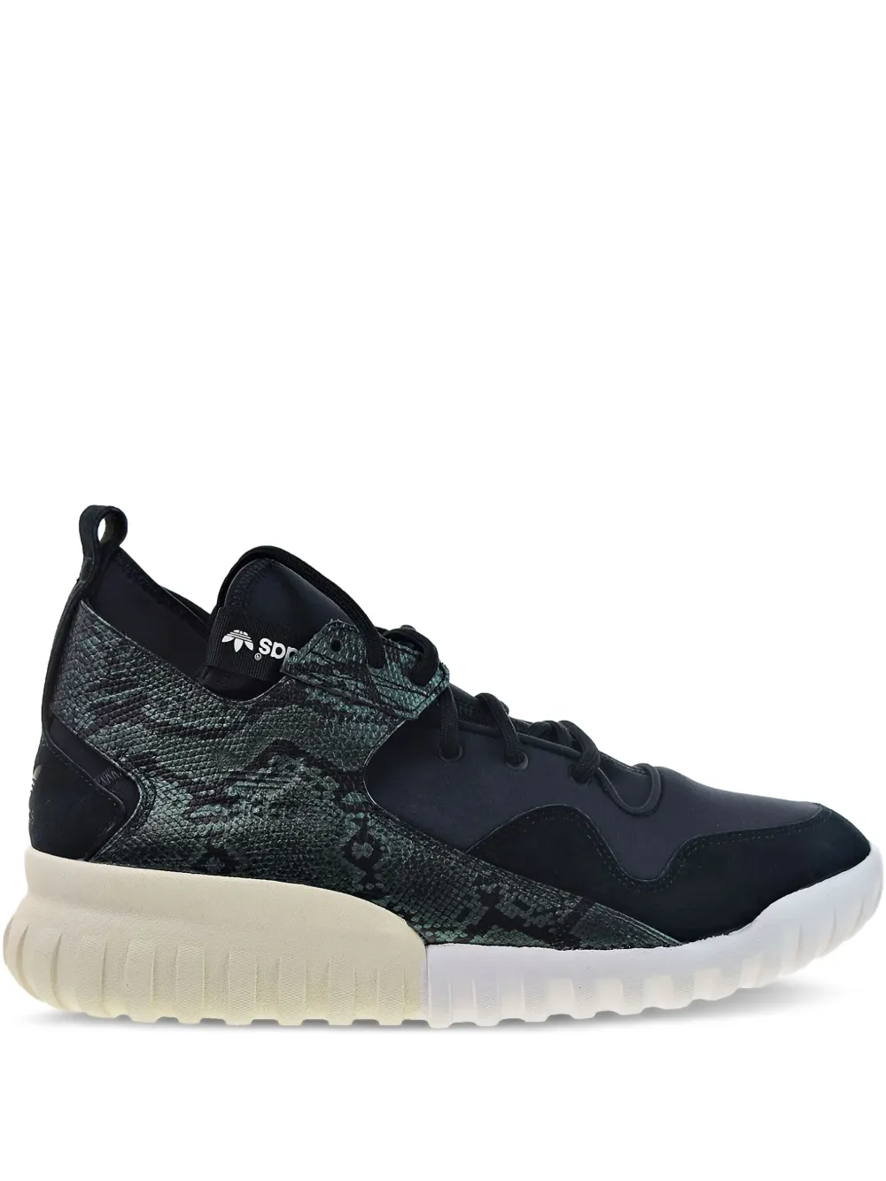 adidas Tubular X "Core Black White" sneakers Zwart