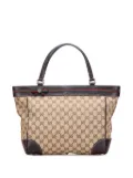 Gucci Pre-Owned 2000-2015 GG Canvas Web Mayfair tote bag - Brown