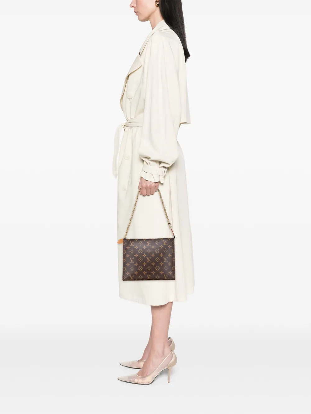 Louis Vuitton Pre-Owned Borsa a spalla Toiletry Pouch con monogramma e catena 2021-2025 | Pre-owned | Image 2