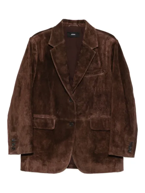 Arma Benny gritty suede jacket