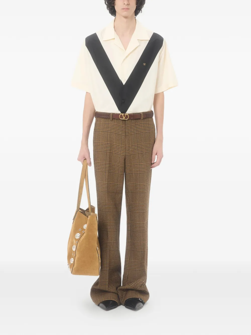 Valentino Garavani Katoenen overhemd - Beige