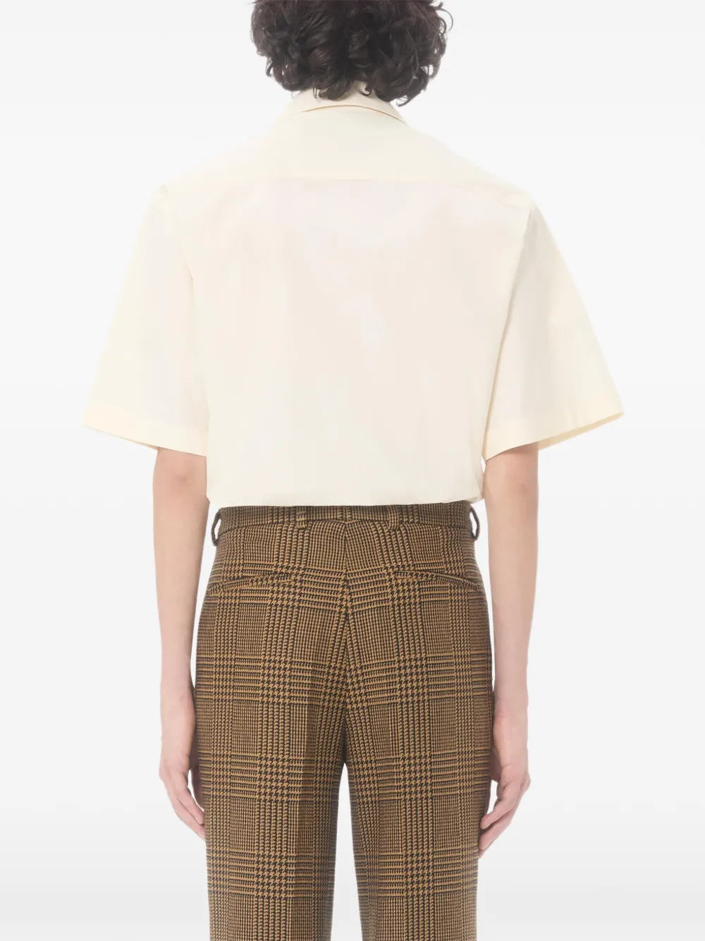 Valentino Garavani Katoenen bowlingshirt Beige