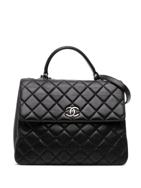 CHANEL Pre-Owned bolsa satchel Trendy CC grande 2015-2016