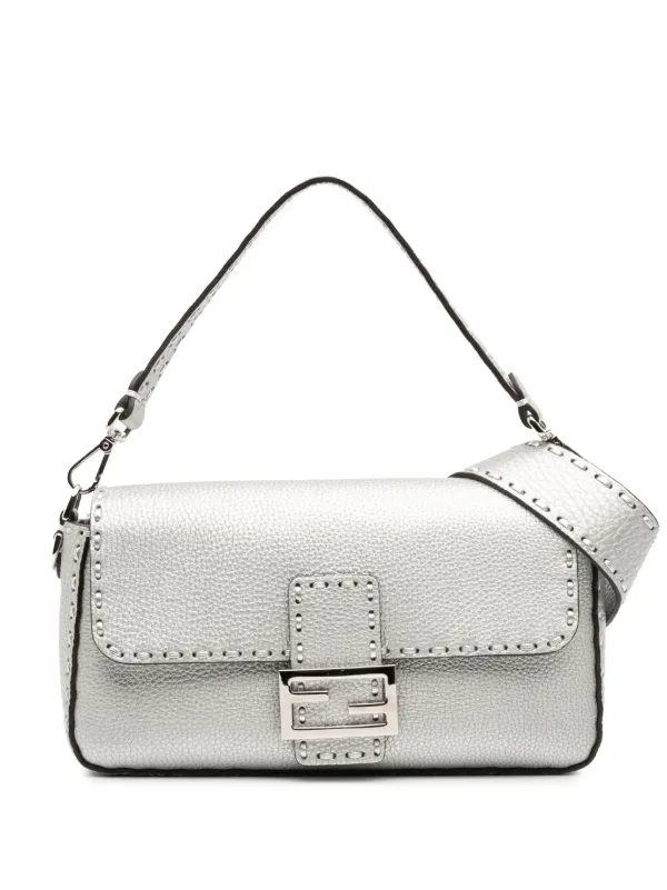 Fendi Pre-Owned 2010-2025 レザー セレリア バゲット Fendi Pre-Owned 2010-2025 レザー セレリア バゲット