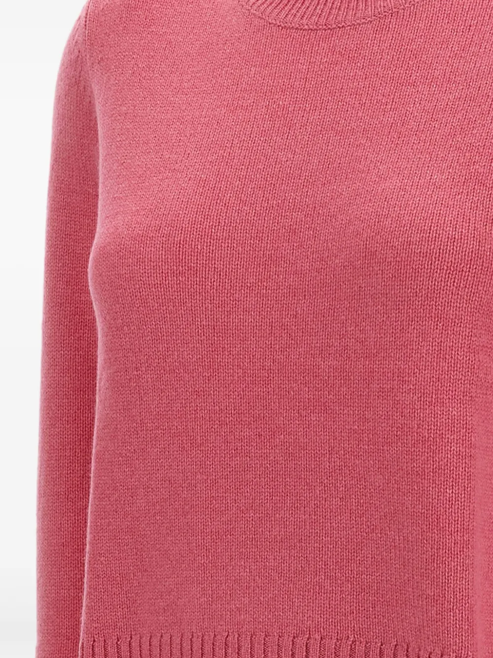 Lisa Yang Sweater met ronde hals Roze