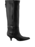 Elena Iachi pointed-toe zip-up boots - Black