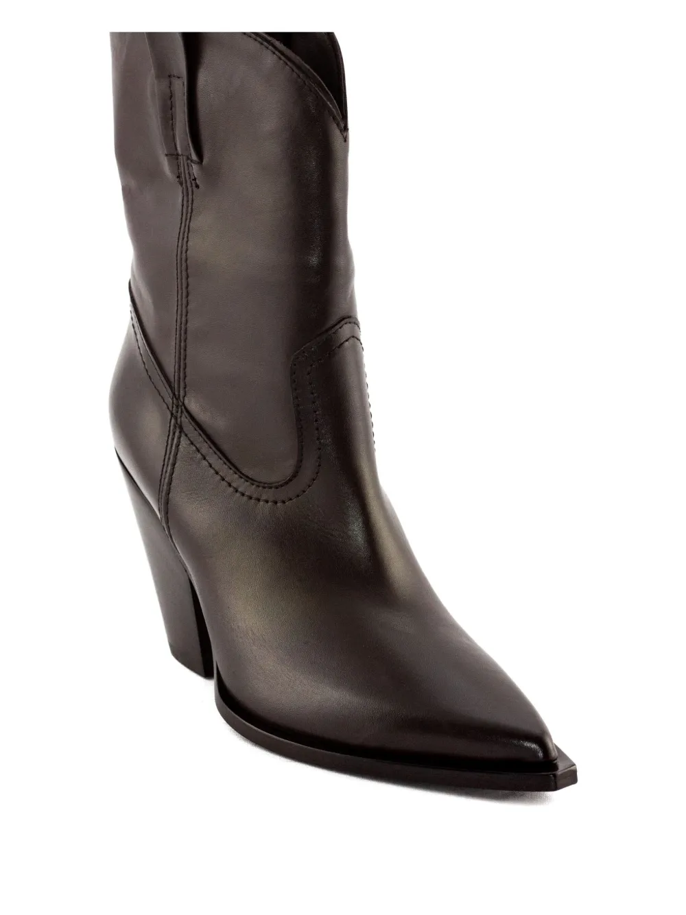 Elena Iachi 90mm Elena Pointed-toe Boots In Brown