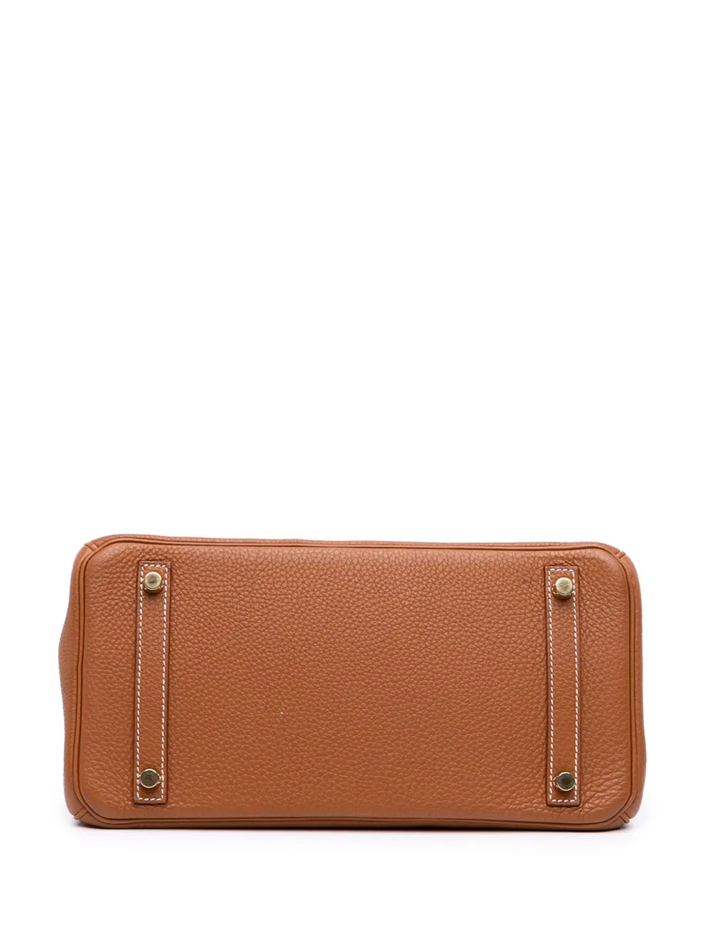 Pre-owned Hermes 2000 Togo Birkin Retourne 30 Handbag In Brown