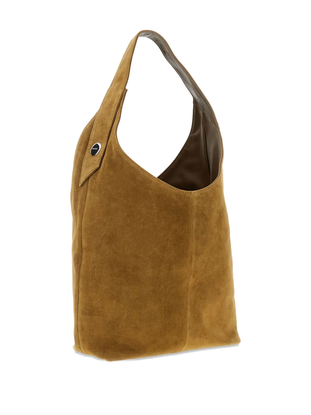 Maeden Suede Shoulder Bag In Brown