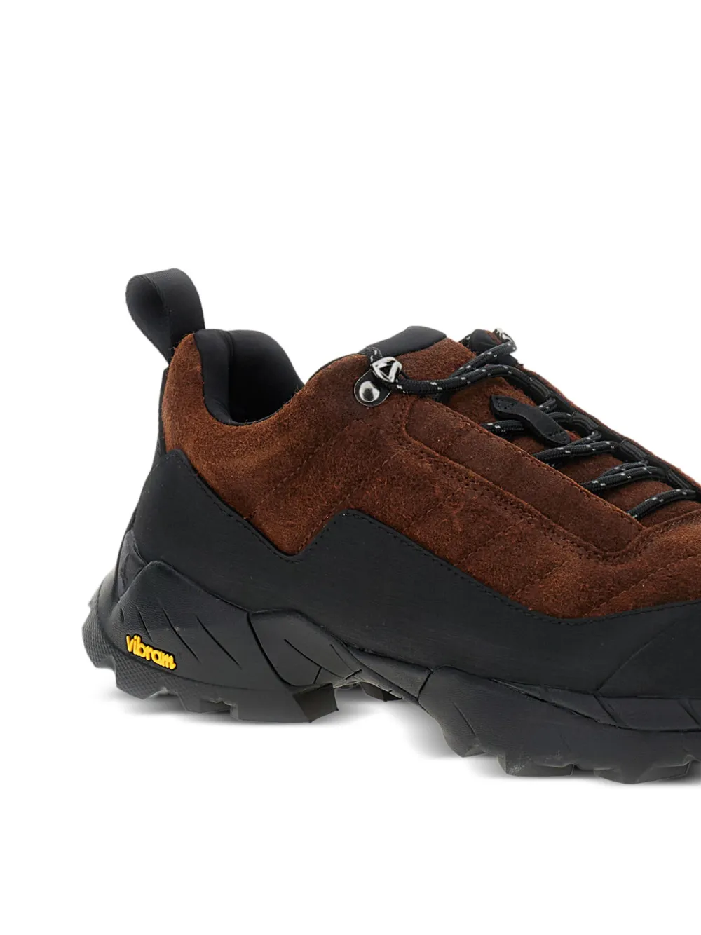 ROA Katharina suède sneakers Bruin