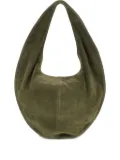 Maeden suede half-moon shoulder bag - Green