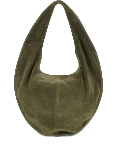 Maeden suede half-moon shoulder bag
