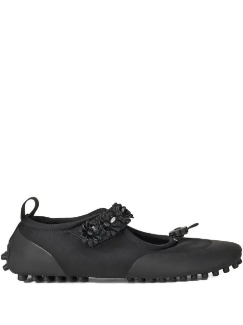 Cecilie Bahnsen flower-embellished Mary Jane sneakers