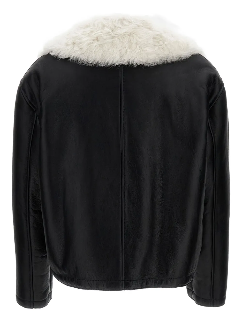 Durazzi Milano  shearling-collar leather jacket | Leather Jackets | Image 2