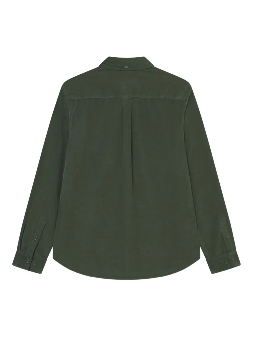 Les Deux Overhemd met geborduurd logo Groen