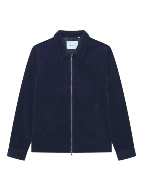 Les Deux ribbed zip-fastening jacket