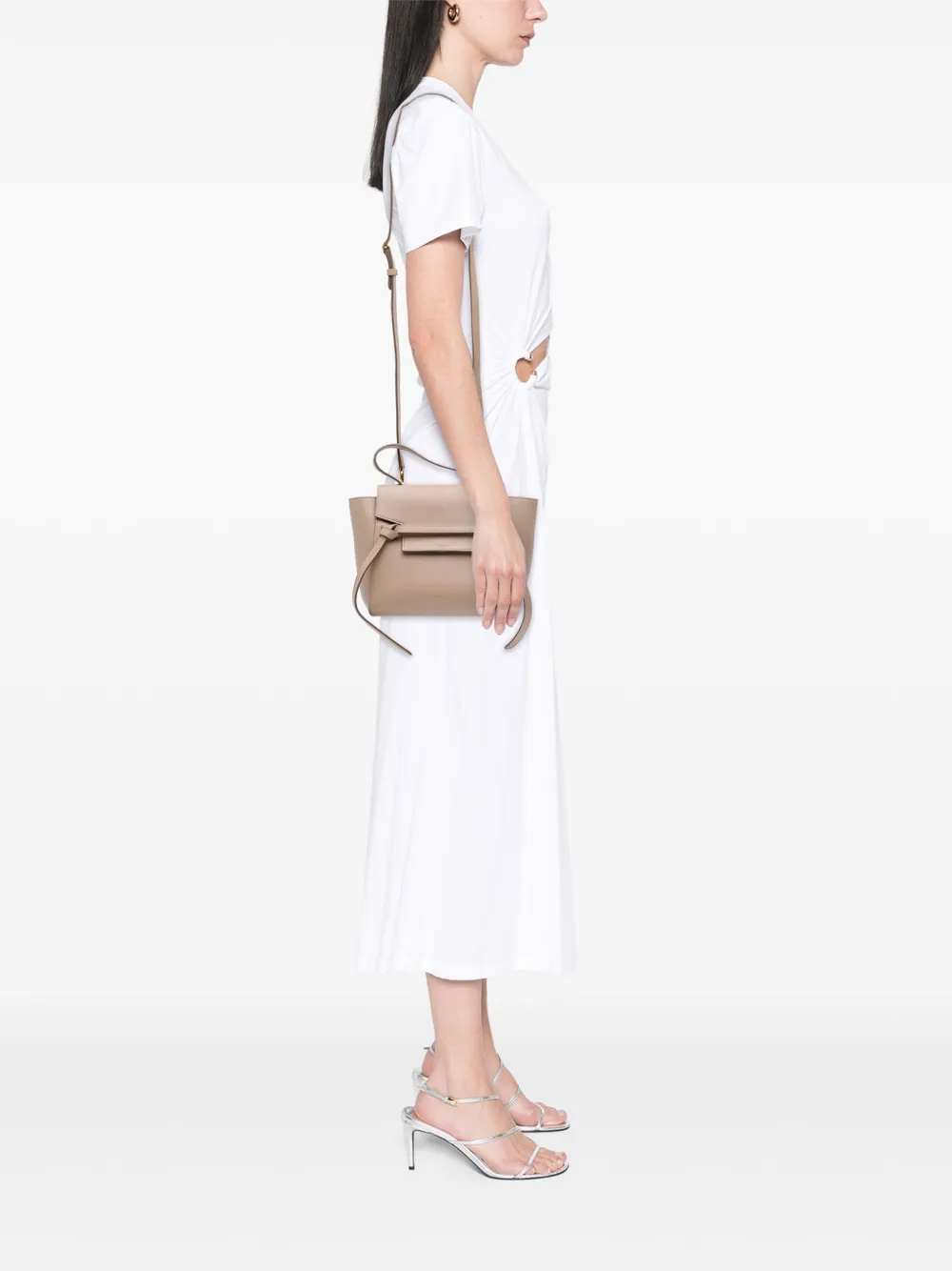 Celine Pre-Owned 2019 Nano Grained Calfskin Belt Bag satchel | Pre-Owned | Image 2