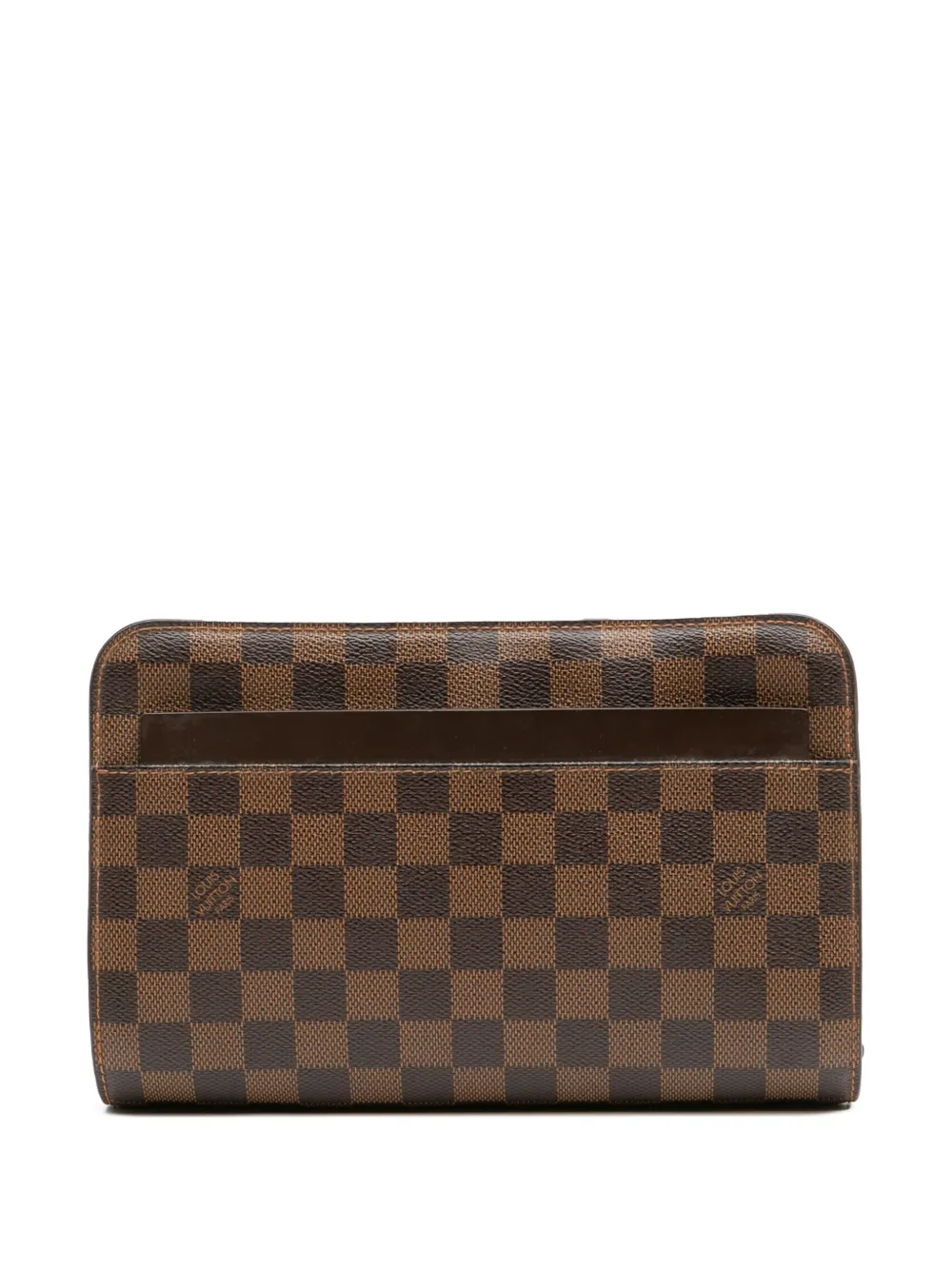 Louis Vuitton Pre-Owned 2014 Damier Ebene Saint Louis Pochette clutch Louis Vuitton Pre-Owned 2014 Damier Ebene Saint Louis Pochette clutch