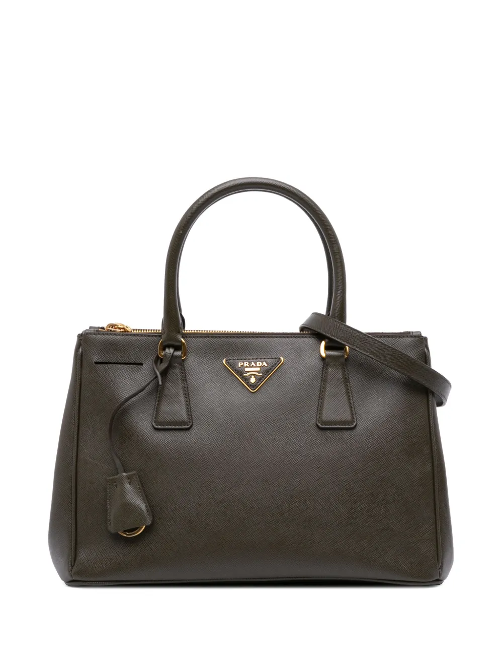 Prada Pre-Owned 2013-2025 Small Saffiano Lux Galleria Double Zip Prada Pre-Owned 2013-2025 Small Saffiano Lux Galleria Double Zip
