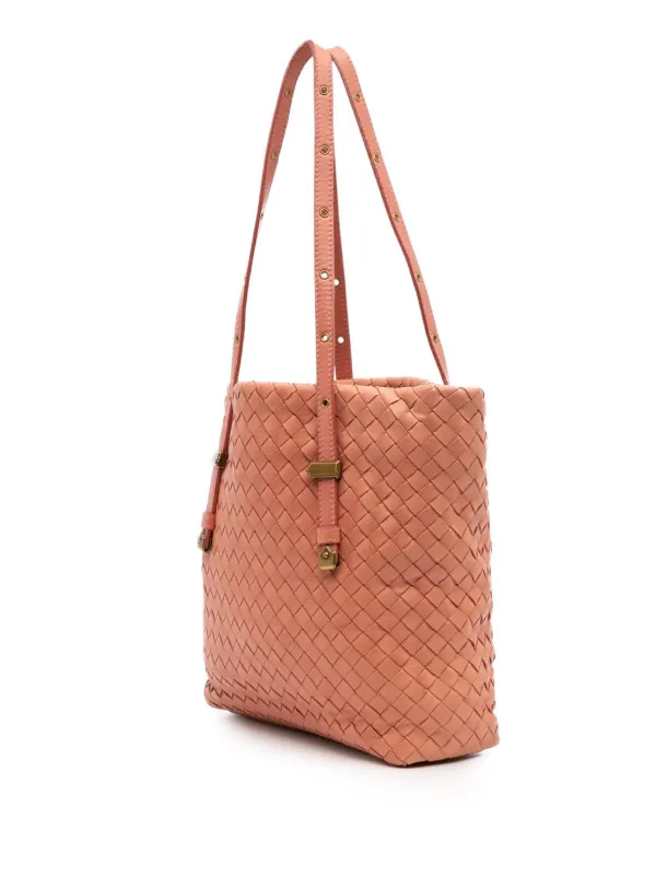 Bottega Veneta Pre-Owned 2007 Mini Nappa Intrecciato Shopper