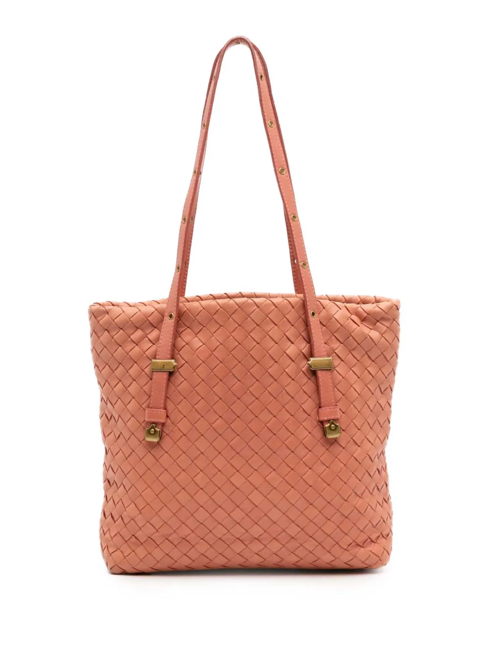 Bottega Veneta Pre-Owned 2007 Mini Nappa Intrecciato Shopper tote bag | Pink | Image 1