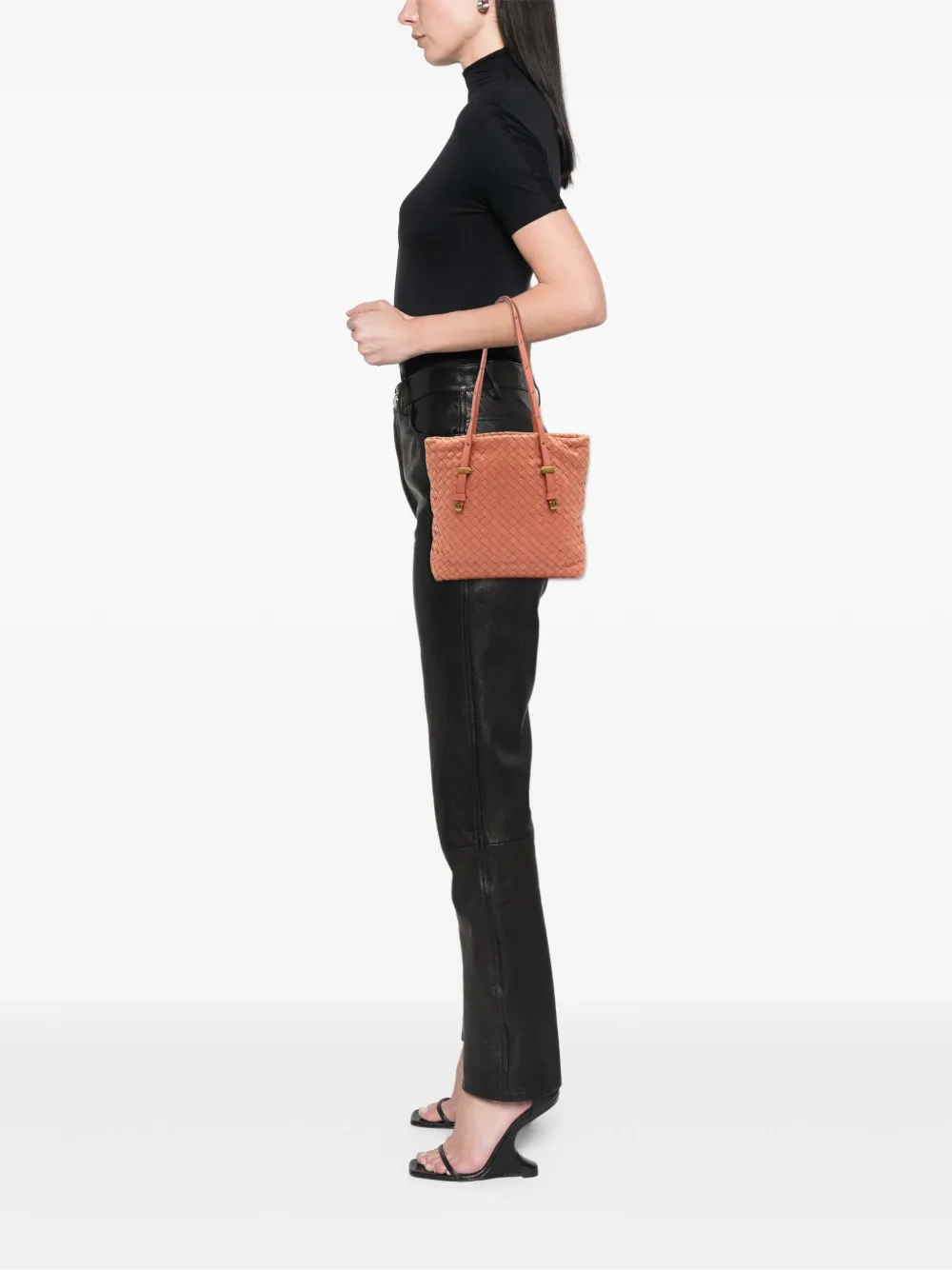 Bottega Veneta Pre-Owned 2007 Mini Nappa Intrecciato Shopper tote bag | Pre-Owned | Image 2